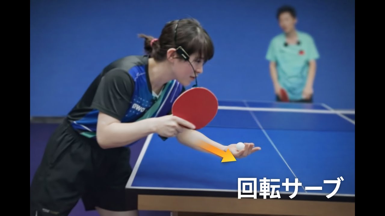 回転量を上げるためのサーブ技術｜脱力・加速・手首と指の使い方