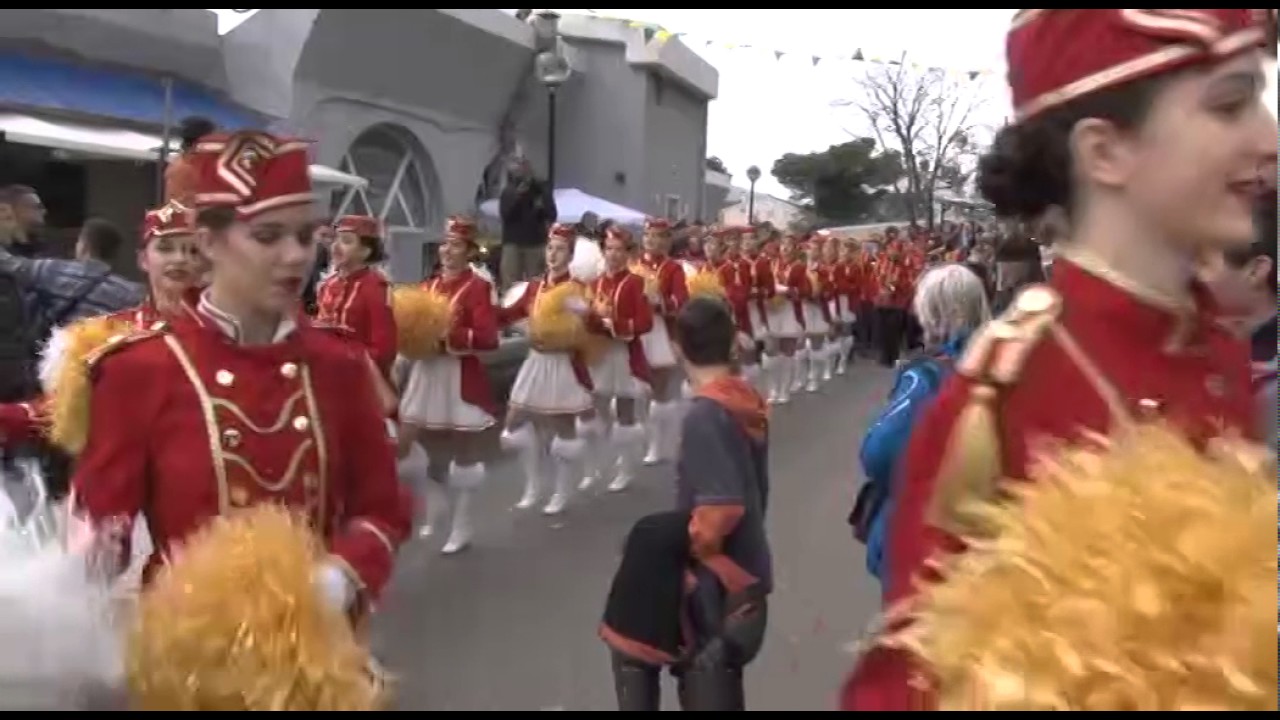 Praznik Mimoze Festa od mimoze ribe i vina KADROVI