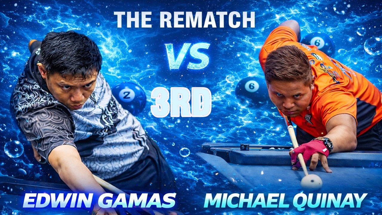 🔴LIVE | MICHAEL QUINAY 🆚 EDWIN GAMAS | 3RD MATCH | RACE 19