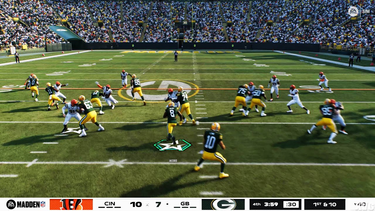 Madden NFL 26 - Cincinnati Bengals vs Green Bay Packers - Gameplay (PS5 UHD) [4K60FPS]