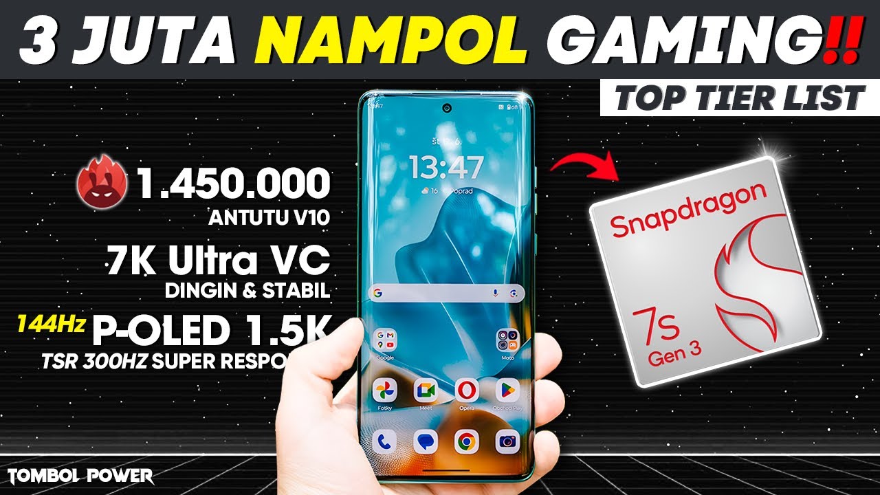 Nampol Buat Gaming! 8 TOP TIER HP GAMING 3 JUTAAN DESEMBER 2025!