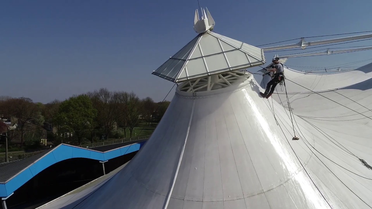 Rope Access werkzaamheden op de Scheg Deventer