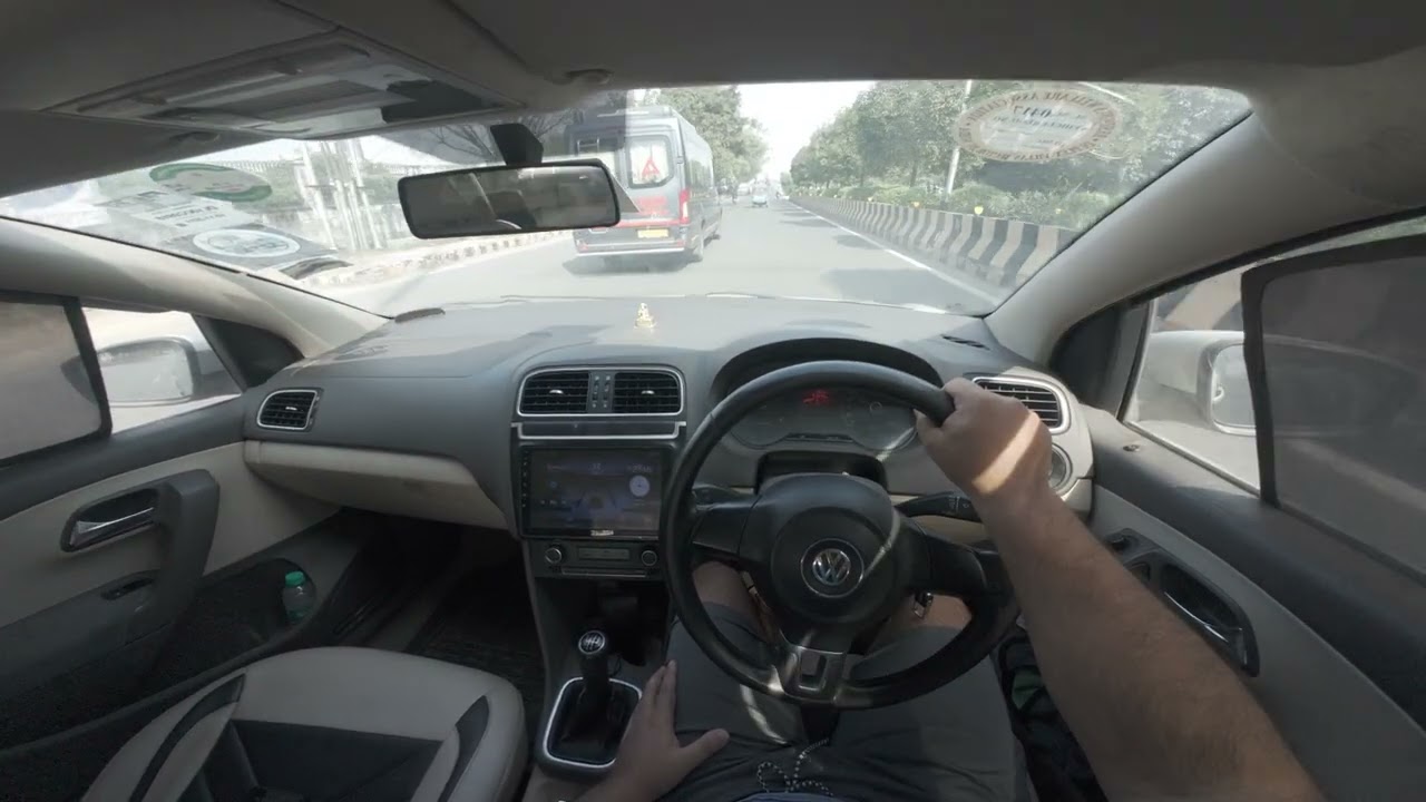 Volkswagen Vento POV ⚡ | Weekday Commute