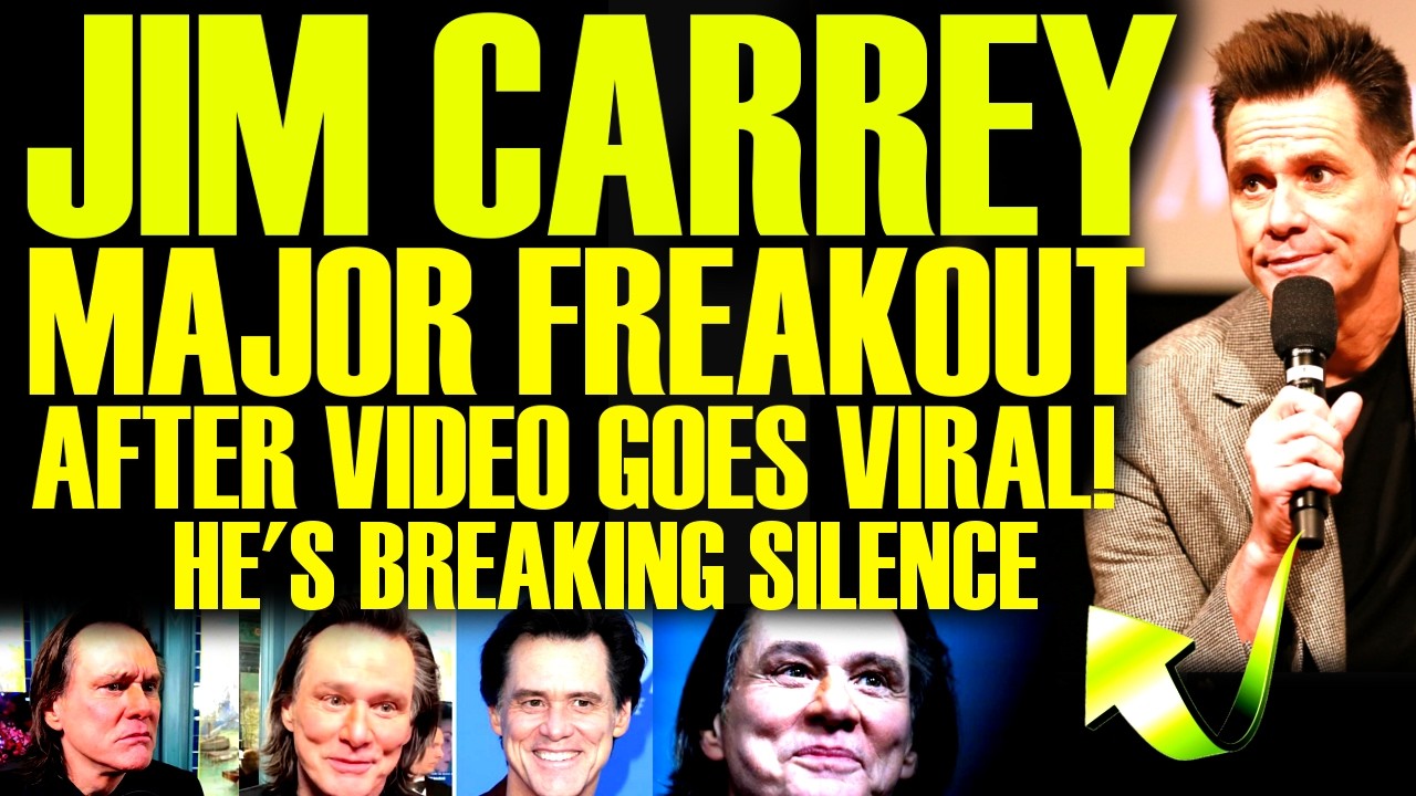 Jim Carrey LOSES IT After INSANE VIRAL VIDEO Of His New Face & Appearance! He's Breaking SILENCE!