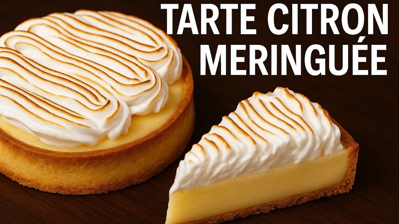 RECETTE DE LA TARTE CITRON MERINGUÉE (CAP PÂTISSIER)