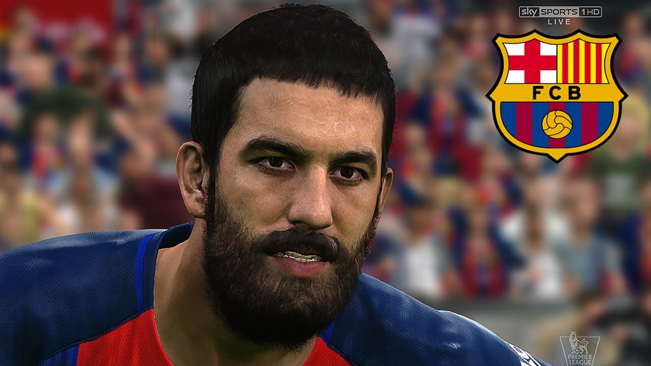 Arda Turan 3D Realistic Face by KONAMI Convert PES2017 Faces For PES2016