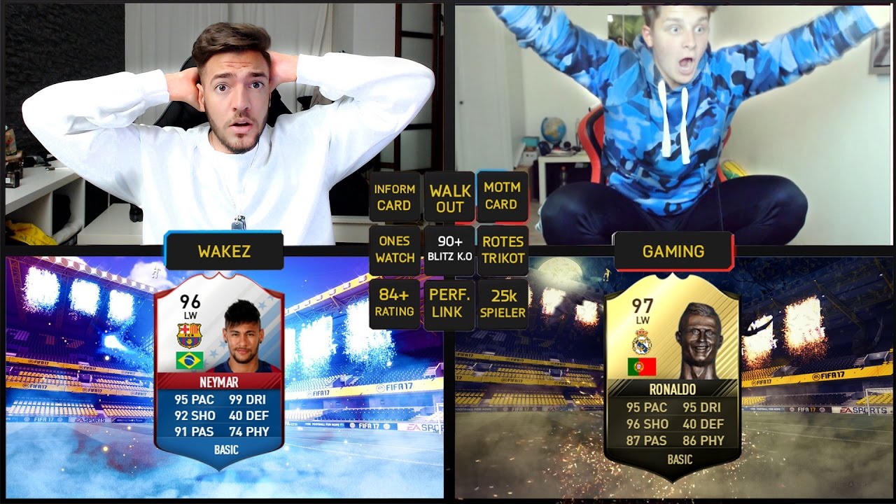 OMG! 88 WALKOUT + 4x FUT BIRTHDAY!! ⛔️😱PACK OPENING FIFA 17 BINGO vs FIFAGAMING
