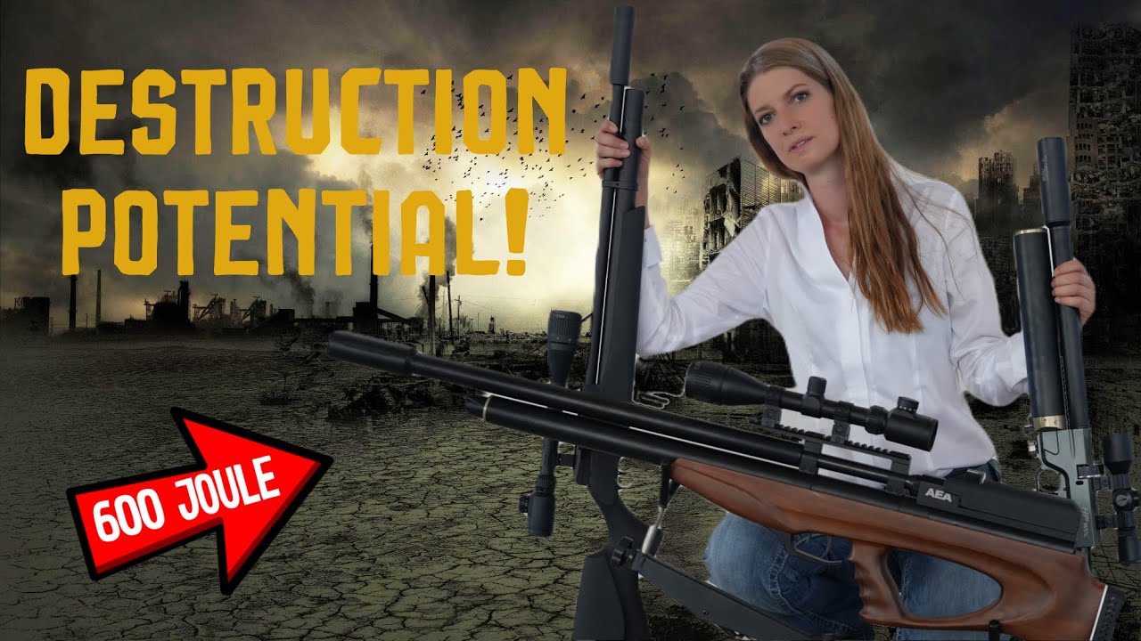 😮‍​Ultimate self-defense? ☠️​ Air rifle with 600 joules❗​ Is that possible?❌​