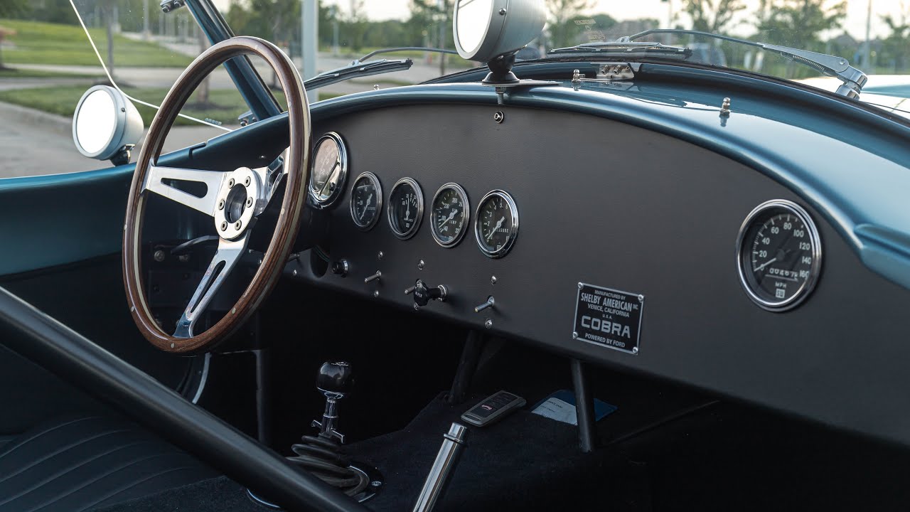 2017 Shelby CSX 7000 Continuation Cobra 289 FIA Driving Video