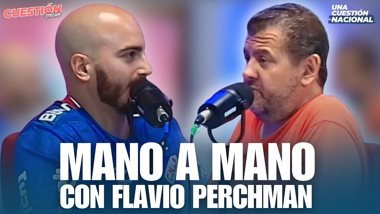 FLAVIO PERCHMAN EN EL ESTUDIO 🔥 MANO A MANO CON MATHI CUBA | UNA CUESTIÓN NACIONAL 