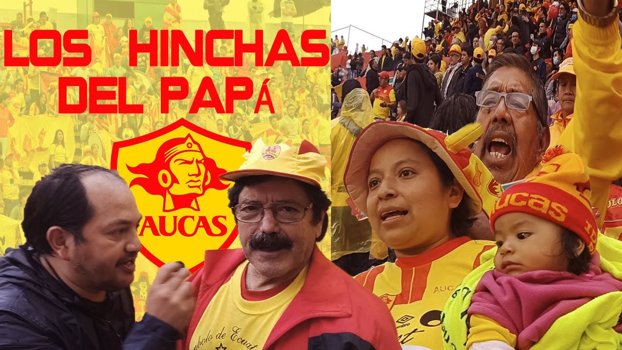 Los HINCHAS del PAPÁ AUCAS / garra y corazón Aucas en la FINAL ⚽