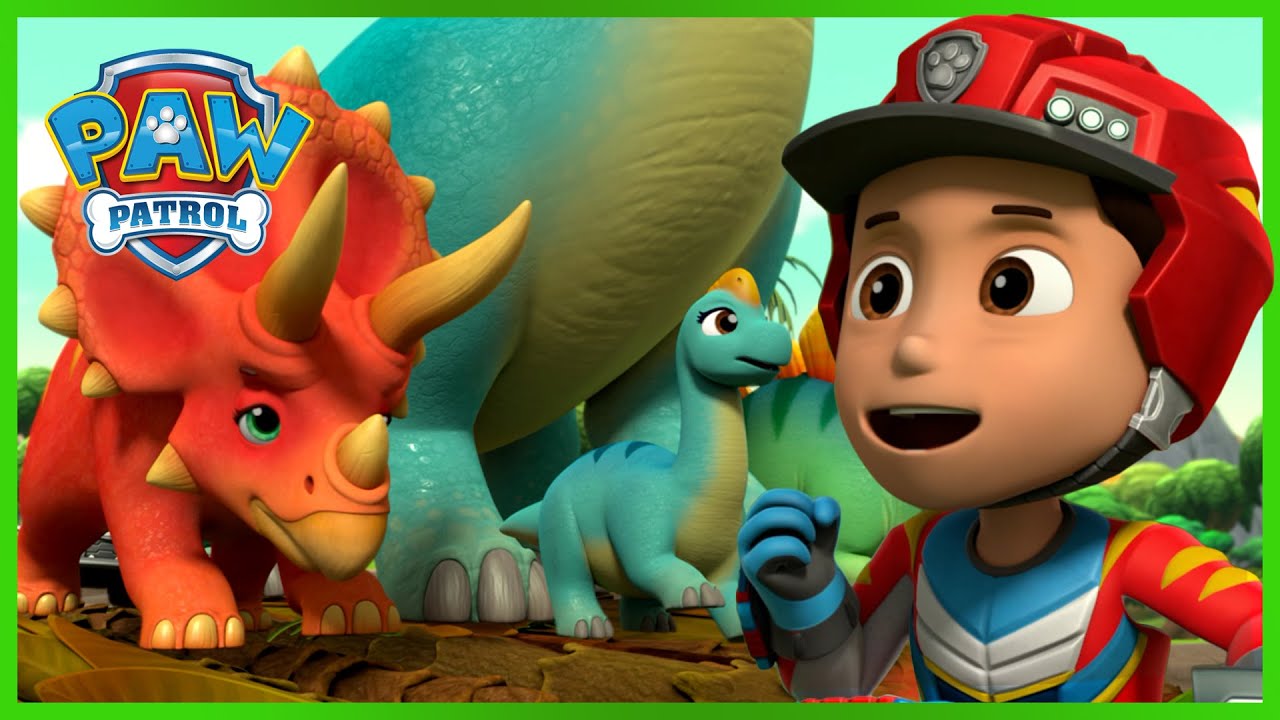 Dino-redning: Vovserne og den store kamp - PAW Patrol P&aring; Dansk Tegnefilm for b&oslash;rn