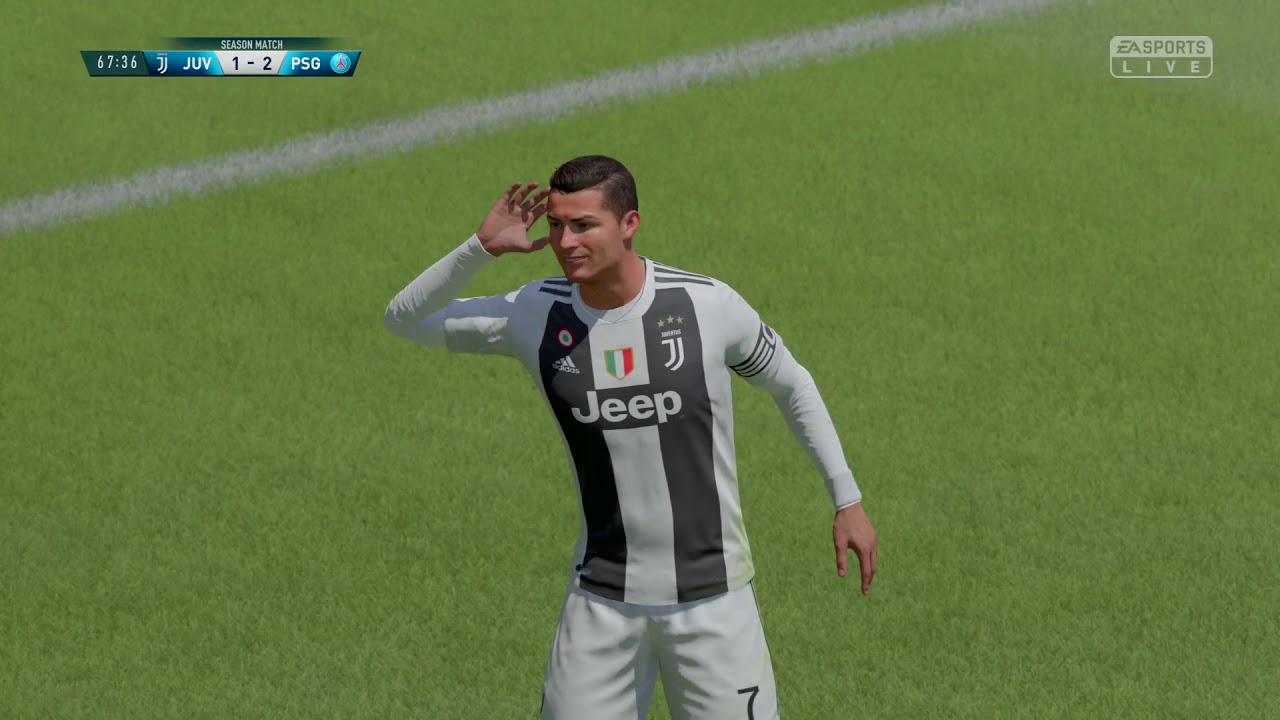 FIFA 19 ronaldo fake shot  goal
