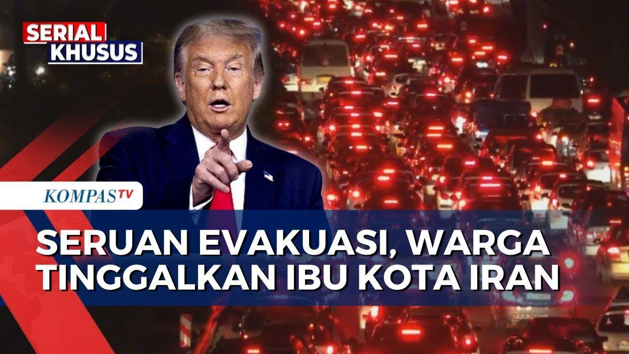 Suasana Sepi di Teheran Usai Trump Serukan Evakuasi, Warga Iran Hindari Serangan Israel