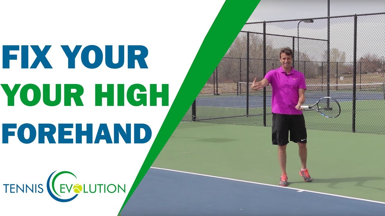 Fix Your High Forehand  | TENNIS FOREHAND