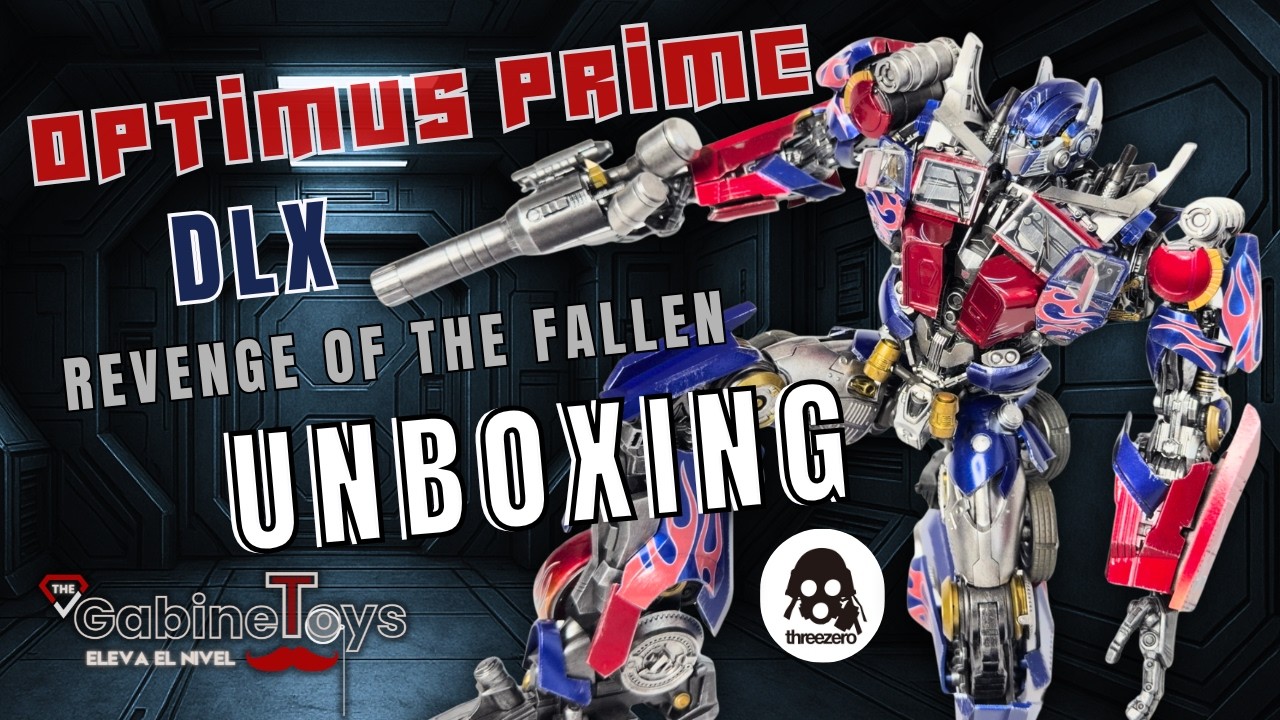 🤖 OPTIMUS PRIME DLX 1/6 UNBOXING 🔥 Transformers La Venganza de los Caídos | Figura 28 cm Brutal