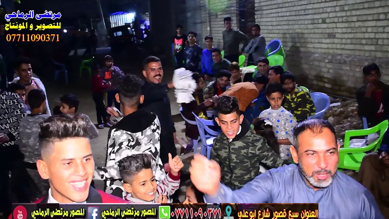 عرس يخبل زفاف حسين محسن ❤ المصور مرتضى الرماحي  ٠٧٧١١٠٩٠٣٧١