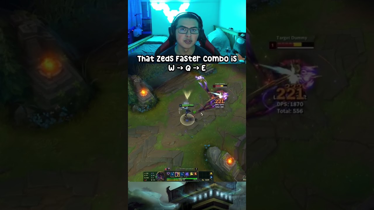 Faster Zed Combo #leagueoflegends #loltips