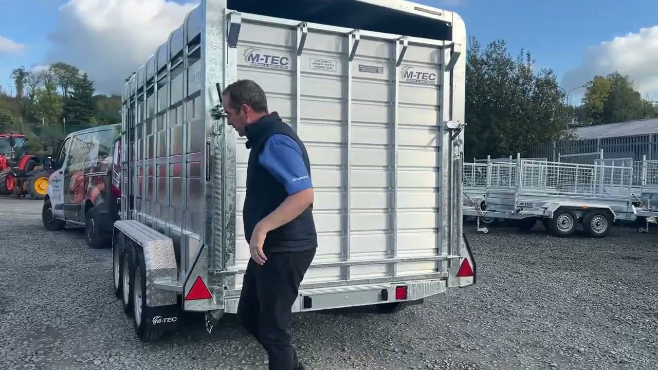 🚜 MTEC Cattle Trailer – Built Tough for Irish Farms! 🐄