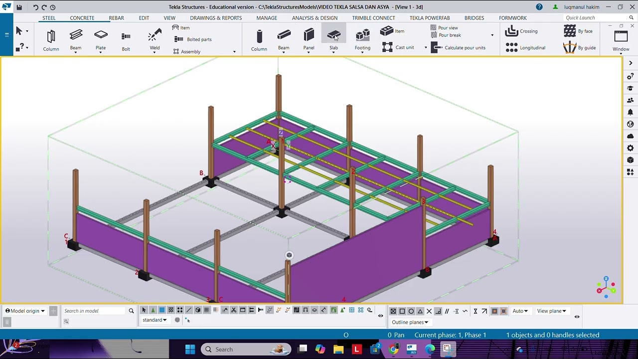 VIDEO TUTORIAL PEMODELAN GUDANG