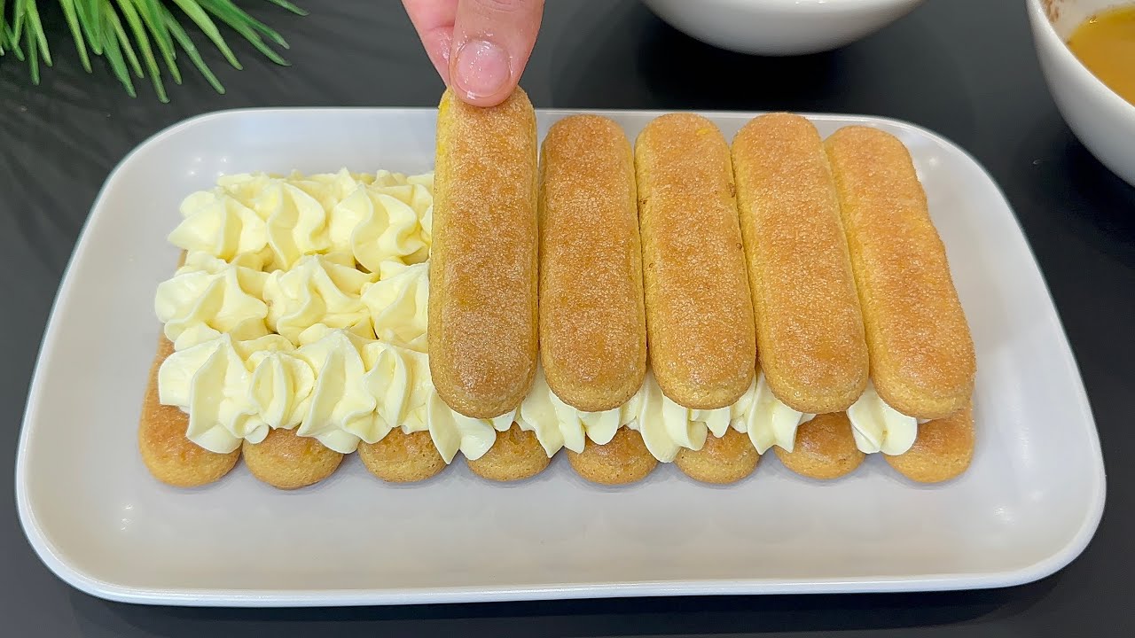 Простые десерты без духовки! можно сделать за 5 минут, очень вкусно. Апельсиновое тирамису.