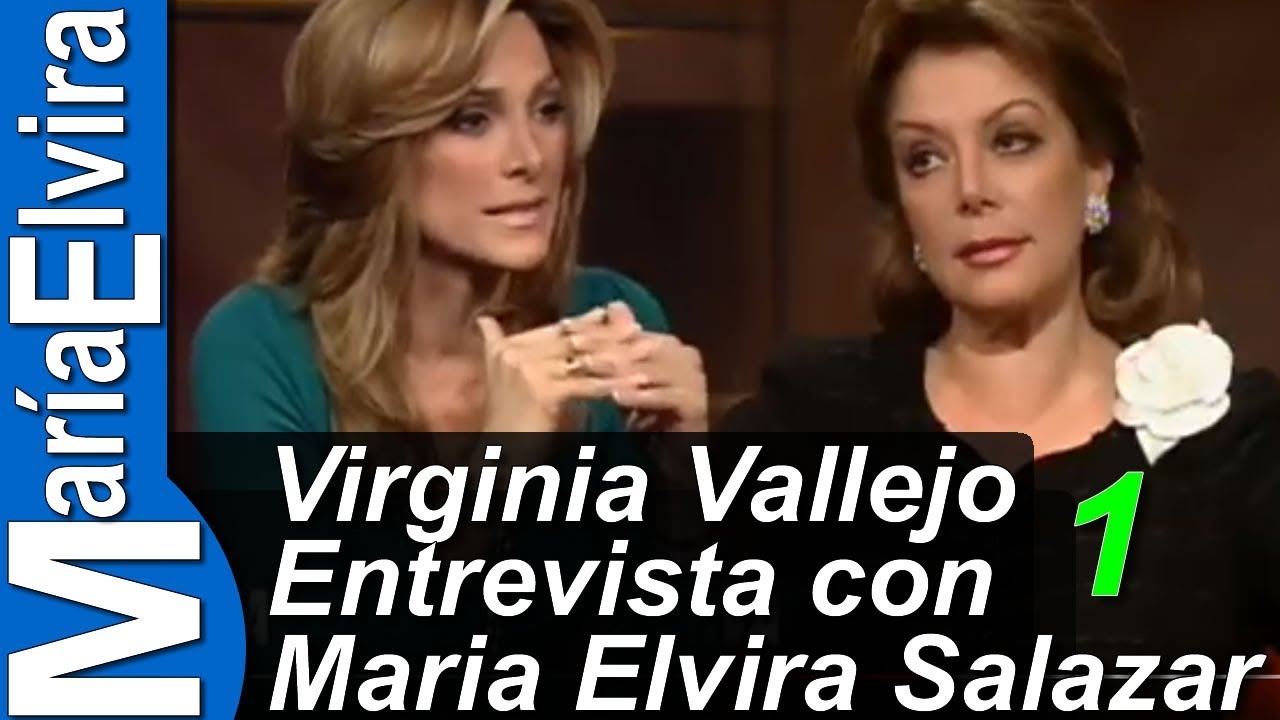 Virginia Vallejo Entrevista con Maria Elvira Salazar - Parte 1