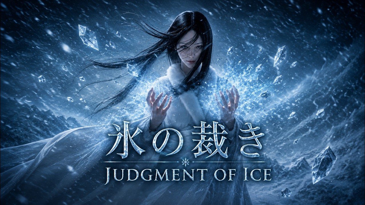 AIが作った「妖怪バトル」#8　氷の裁き　 #妖怪 #ai #sora2