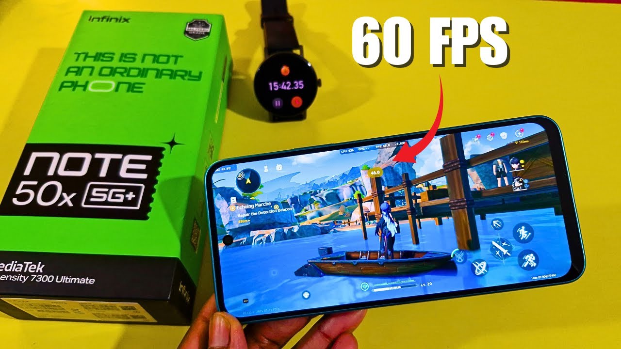 Infinix Note 50x Dominates Wuthering Waves: Lag-Free FPS Test! 🔥