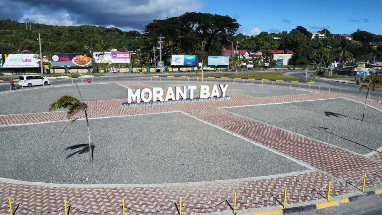 "Morant Bay Roundabout Gravel Work Completed! 🚧✨️| Drone Almost Crashed While Filming!🎥