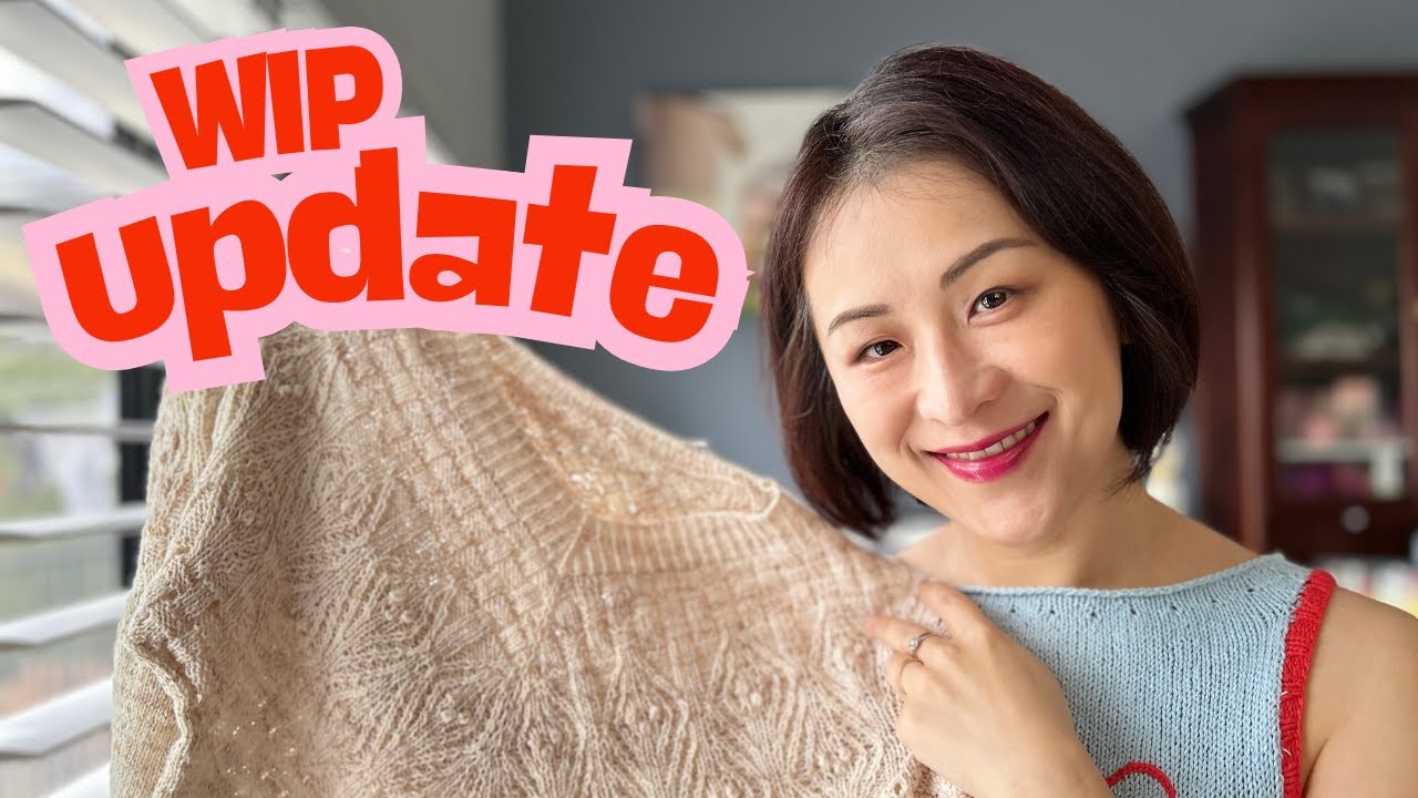 The stolen WIP is back! plus 4 more things on the needle and 2 FOs