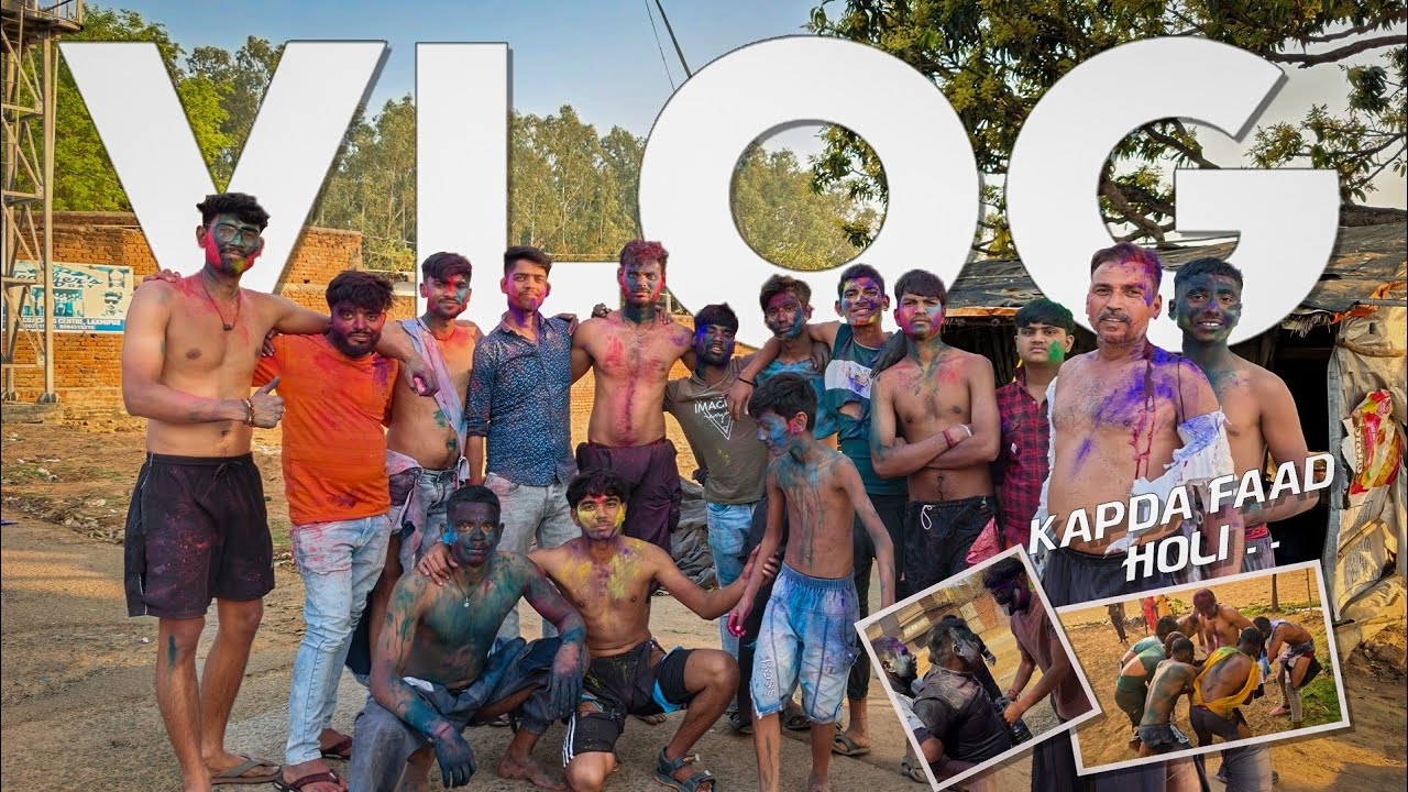 Kapda Fard Holi VLOG 2026 | Best Holi Celebration 🫟... #VLOG 11