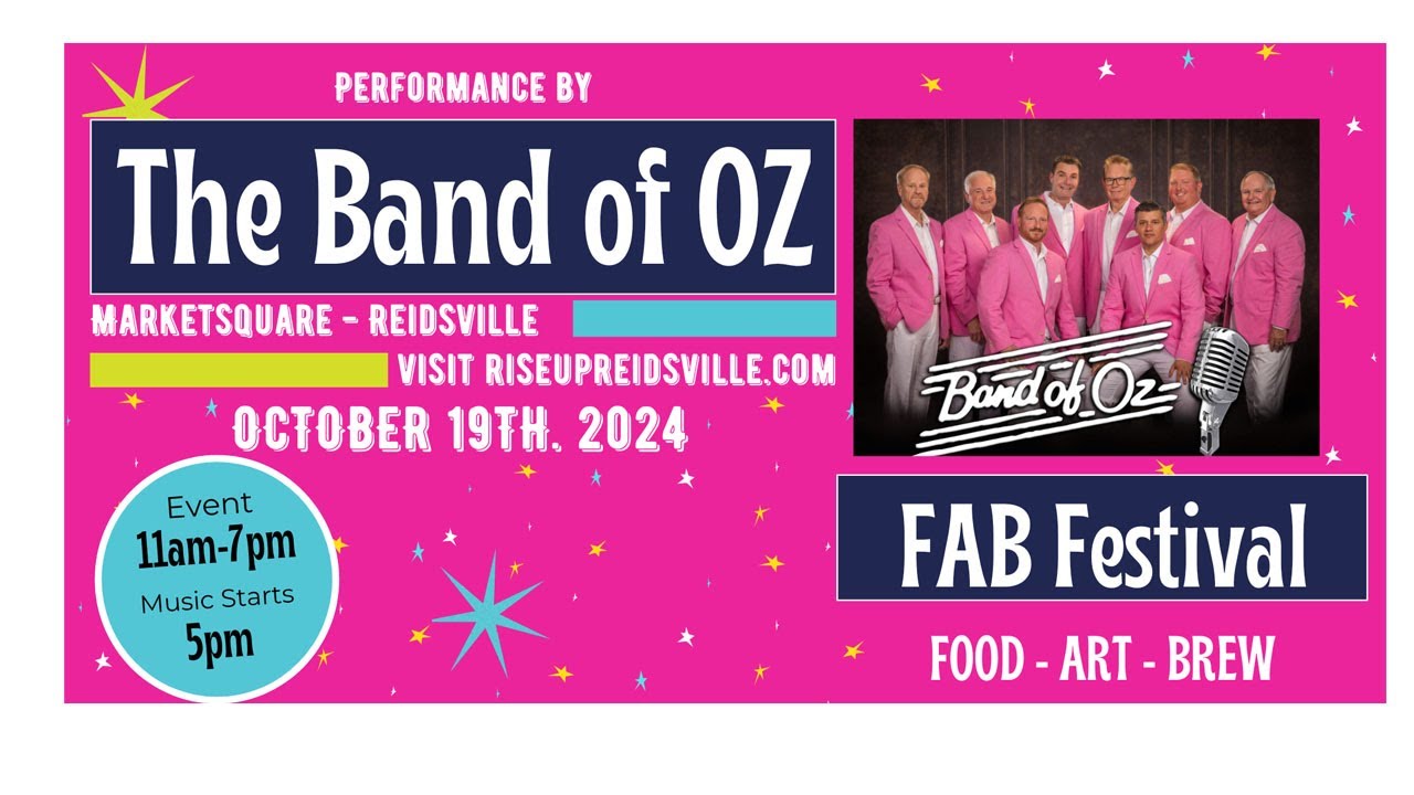 Band Of Oz Performance - Reidsville, NC - October 19, 2024 - F.A.B. Festival