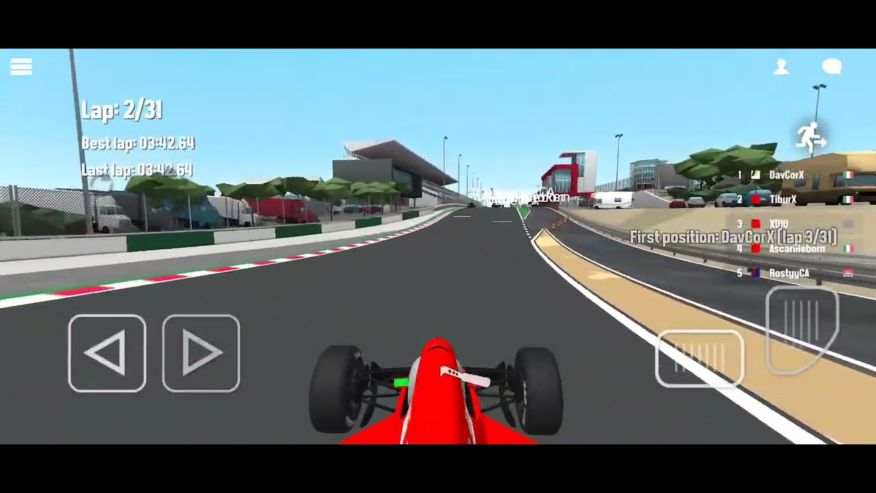 MadCar F1 Italian Championship Rd.7 - Portugese GP Race (Before Red Flag)