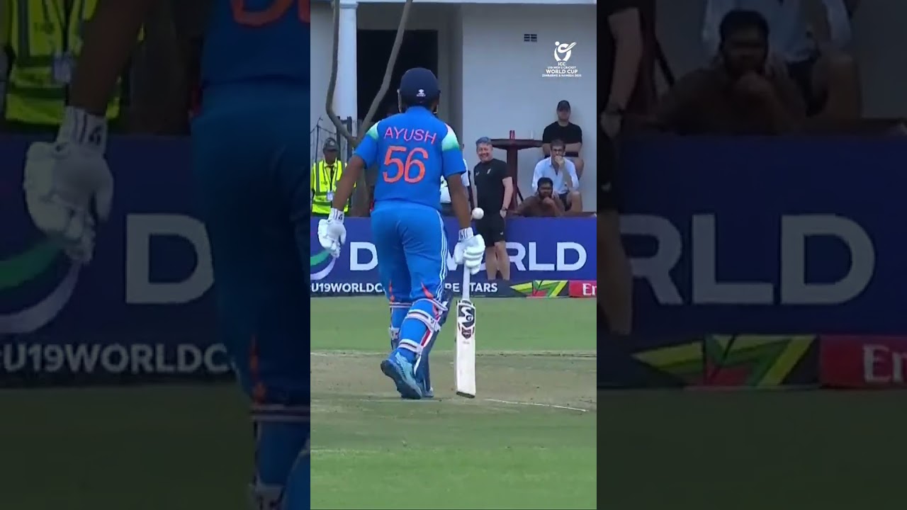 Vaibhav Sooryavanshi is setting the #U19WorldCup Final ablaze 🔥 #CricketShorts