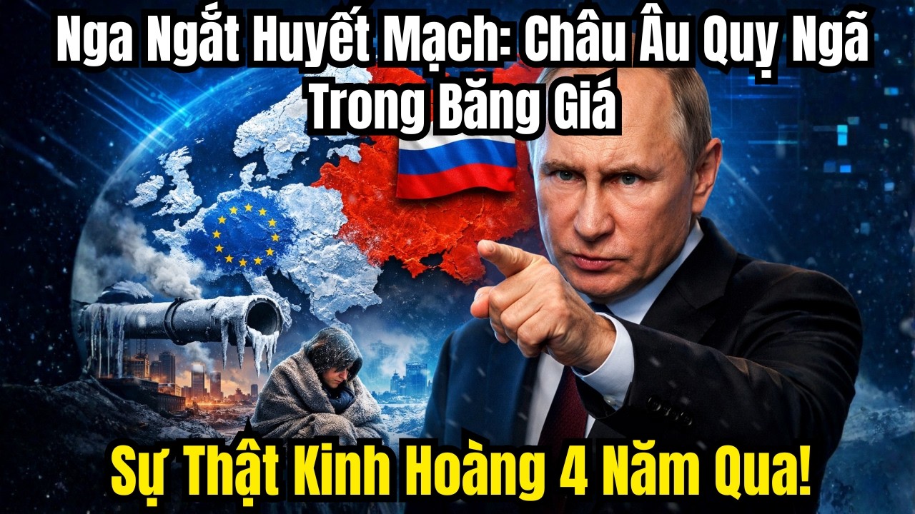 Nga Ngắt Huyết Mạch: Châu Âu Quỵ Ngã Trong Băng Giá – Sự Thật Kinh Hoàng 4 Năm Qua!