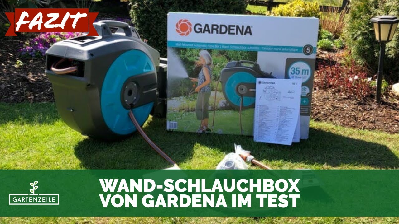Fazit nach einem Jahr zur GARDENA Wand-Schlauchbox 35 roll-up automatic Li