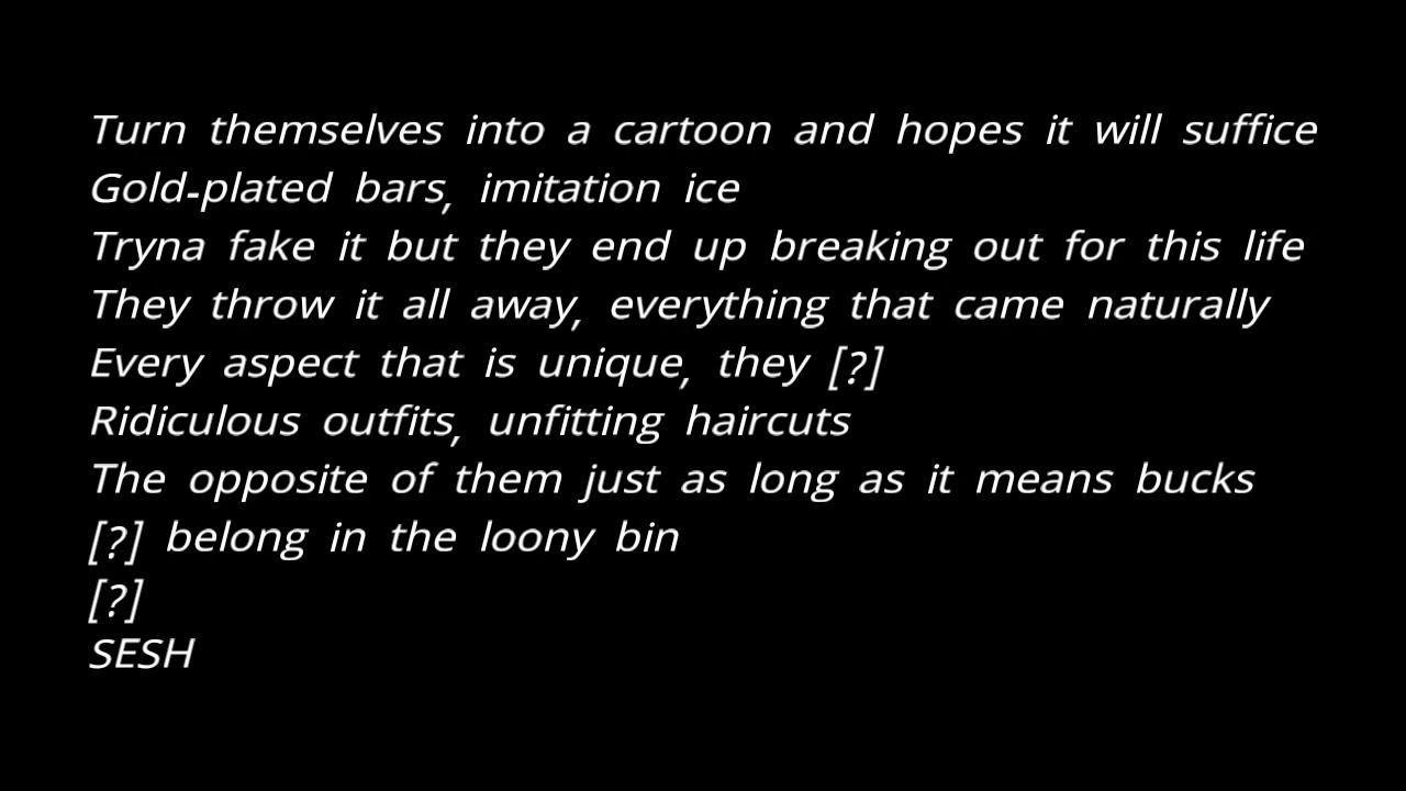 BONES - TimeFliesWhenYoureHavingFun (Lyrics)