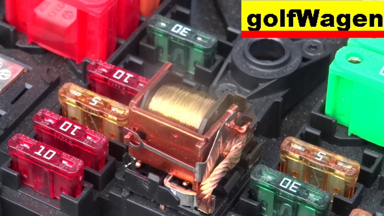 VW / AUDI relay 100 test and measure 7MO 951 253A /secondary fuel pump relay?/