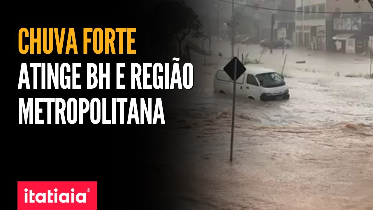CHUVA FORTE DEIXA VÁRIOS ALAGAMENTOS NA GRANDE BH NESTA SEGUNDA-FEIRA (17)