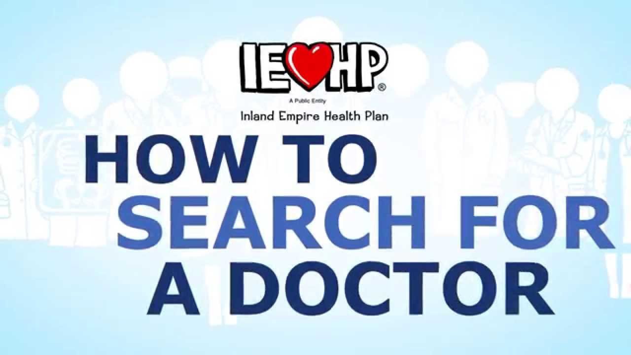 How to Search For a Doctor