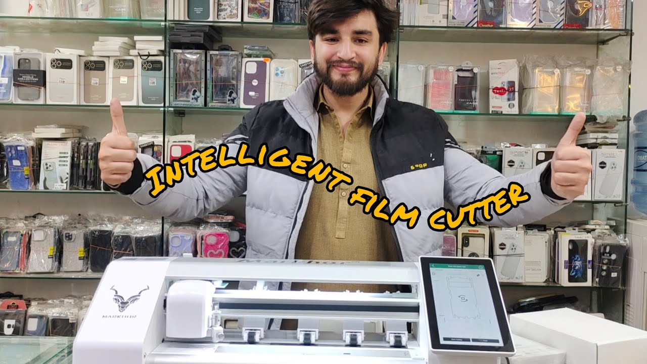 ​Har Mobile Ka Glass Ab Khud Banayein! 😱 Intelligent Film Cutter Demo.