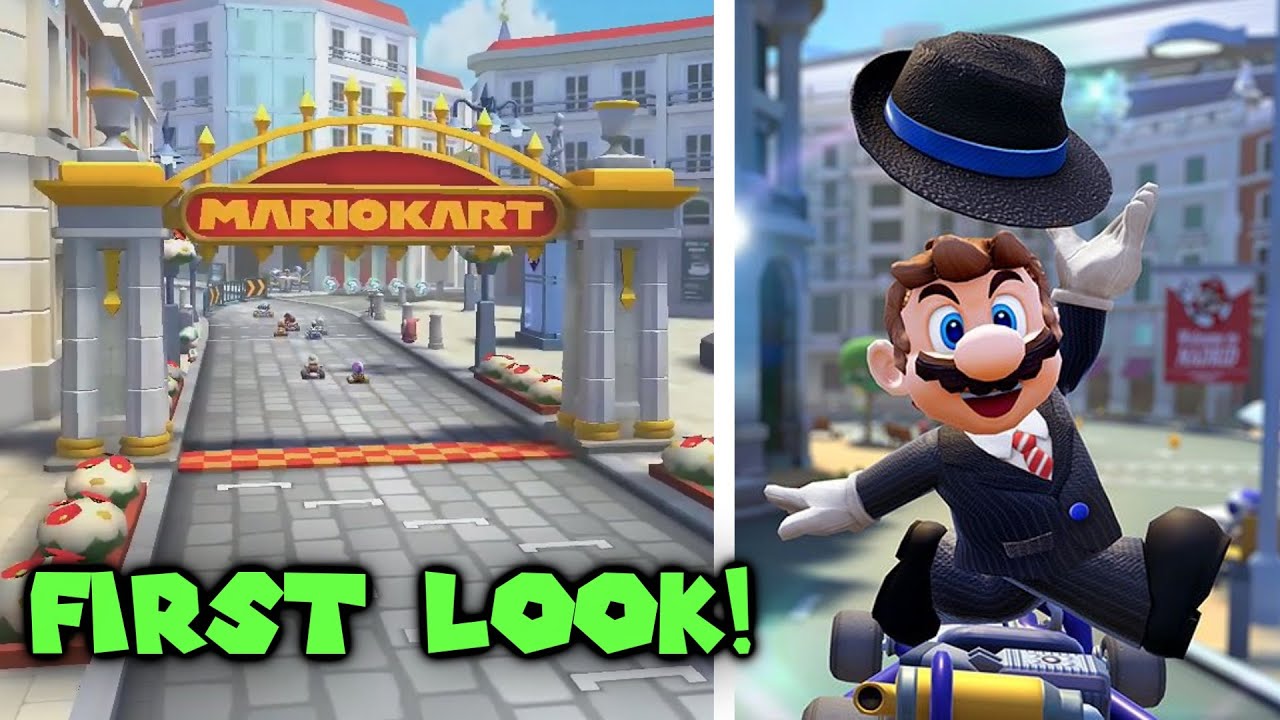 Madrid Drive FIRST LOOK! - Mario Kart Tour