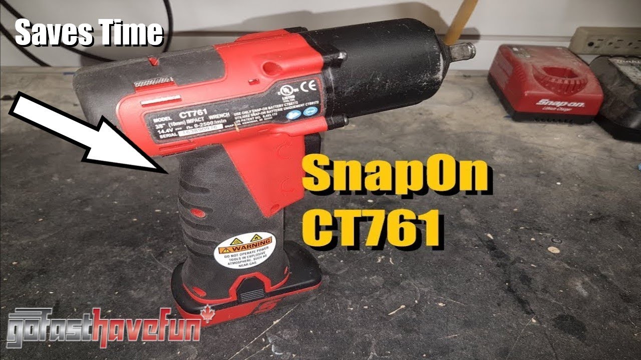 Tool Time: Snap-On CT761 Impact Wrench/ Driver/  Gun | AnthonyJ350