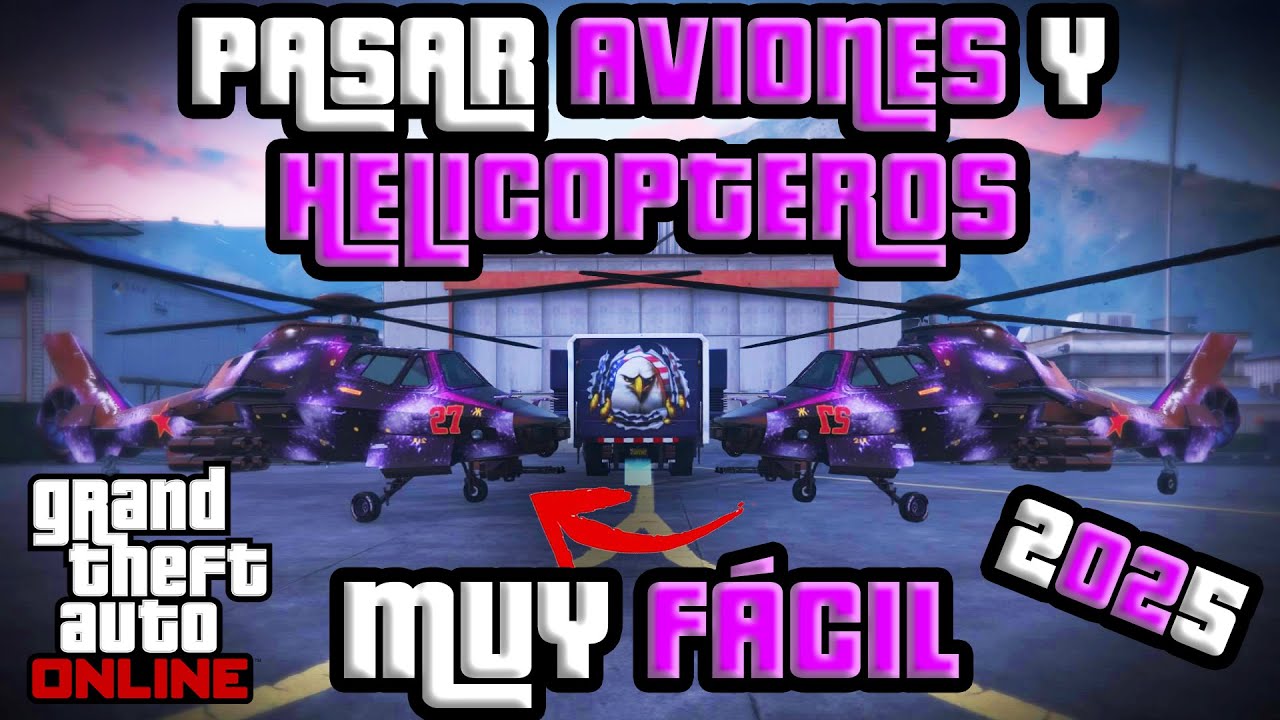 COMO PASAR AVIONES/ HELICOPTEROS A AMIGOS 2025 - GTA V ONLINE