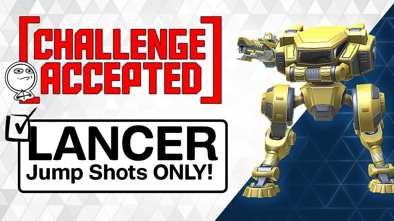 Lancer Jump Shots ONLY Challenge | Mech Arena
