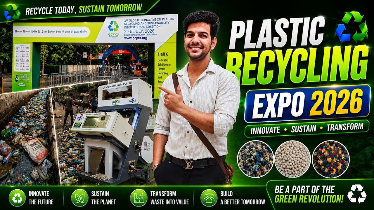 Plastic Recycling Expo 2026 / 🇮🇳India's Biggest Plastic Recycling & Sustainability Expo 2026!🚀