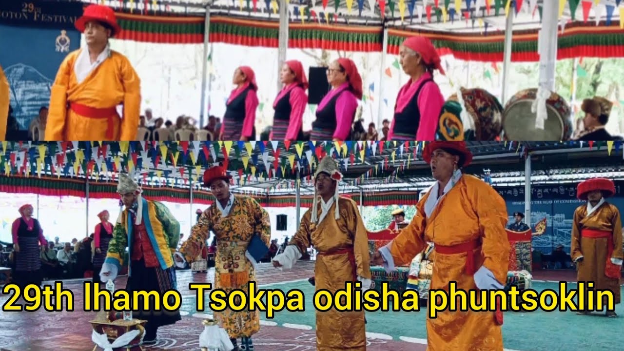 29th shoton festival odisha  phuntsoklin  #tibetanvlogger 