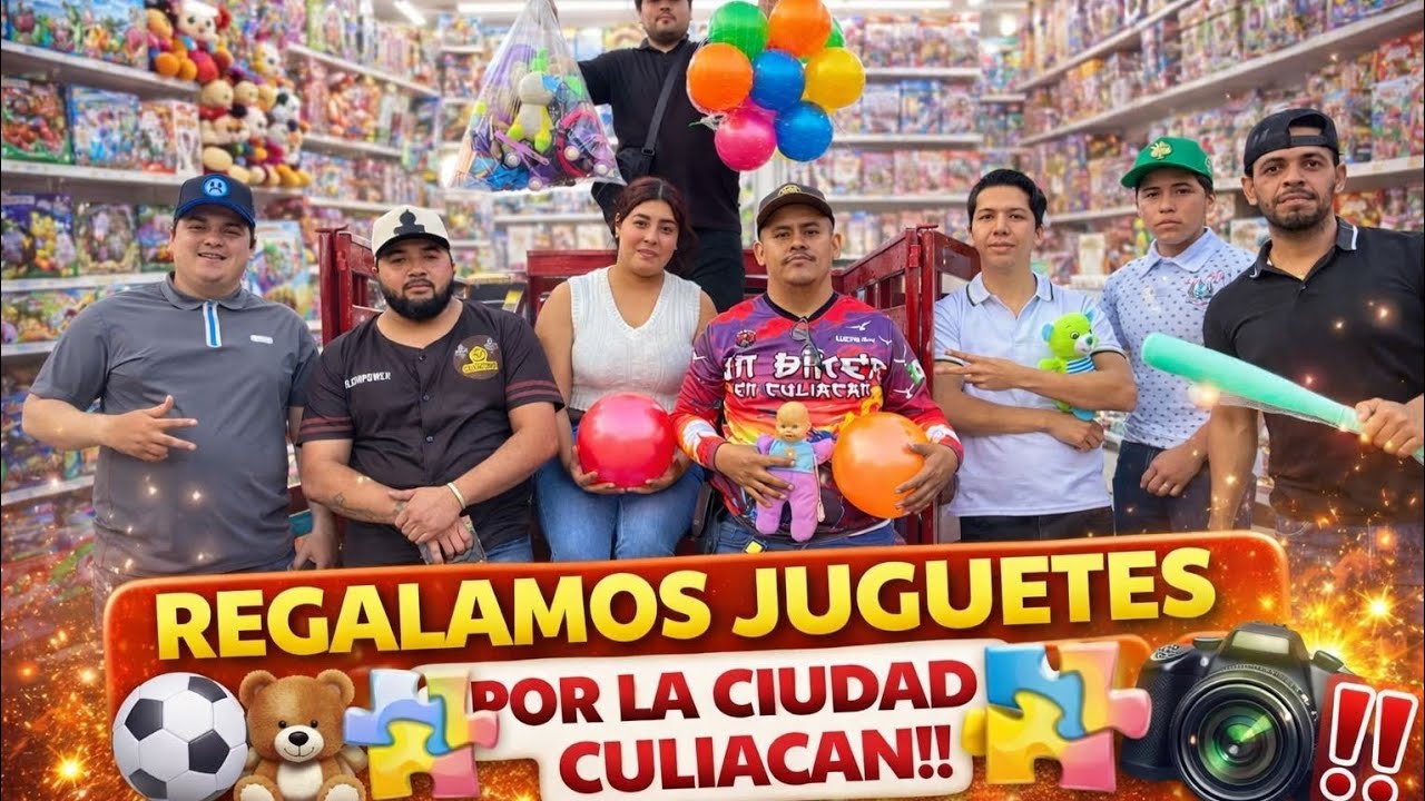 Los reyes magos si existen  y fueron los culichipower , regalando sonrisas