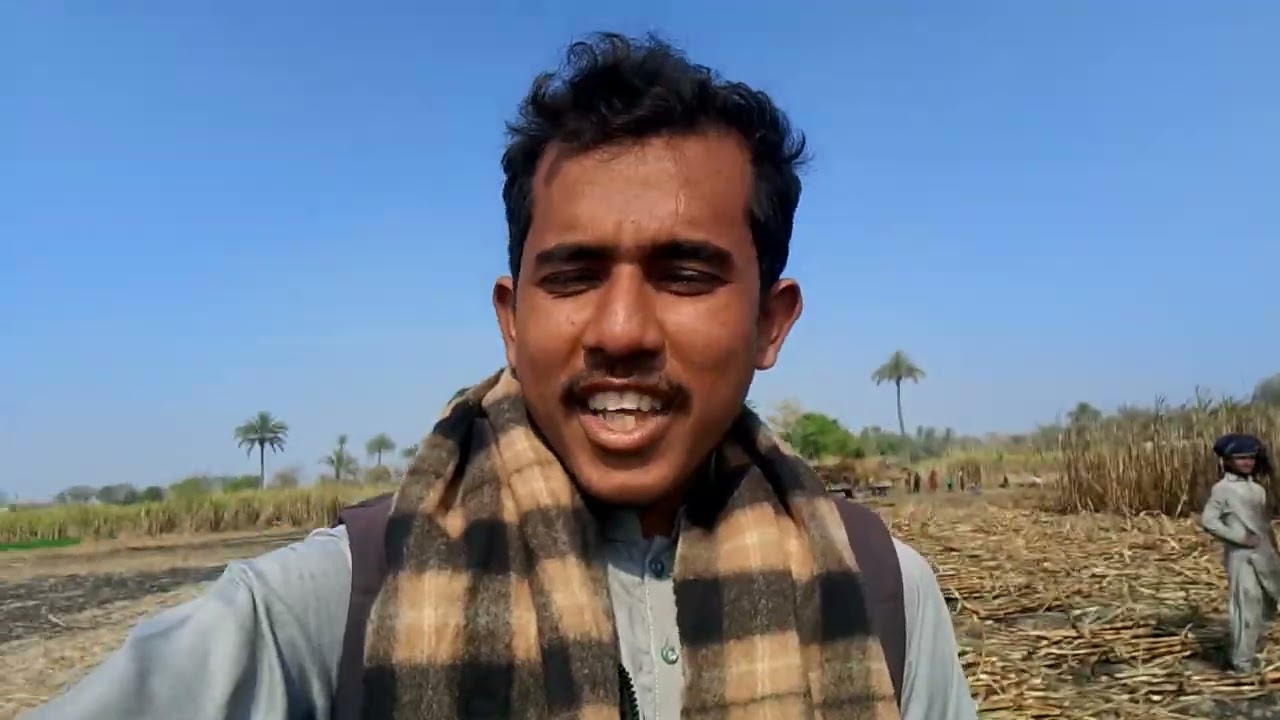 ایک کسان کی محنت ضائع ،سارا کا سارا کماند جل گیا 