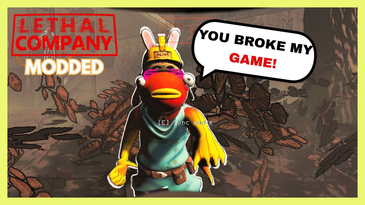 MODDED Lethal Company is INSANE...